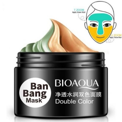 Picture of Bioaqua double colour Ban Bang Mud Mask-100g - Face Mask - Face Mask - 