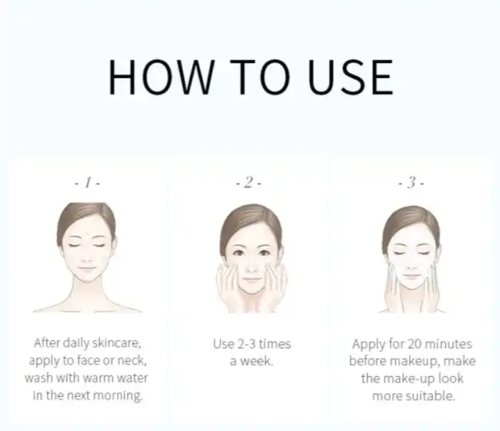 Picture of LAIKOU 5 Pcs/Set Matcha Sleeping Mask- 3g/Each - 