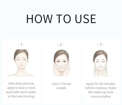 Picture of LAIKOU 5 Pcs/Set Matcha Sleeping Mask- 3g/Each - 