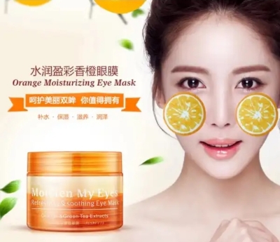 Picture of Bioaqua Vitamin C Orange Moisturizing Eye Mask- 36 Sheets - 