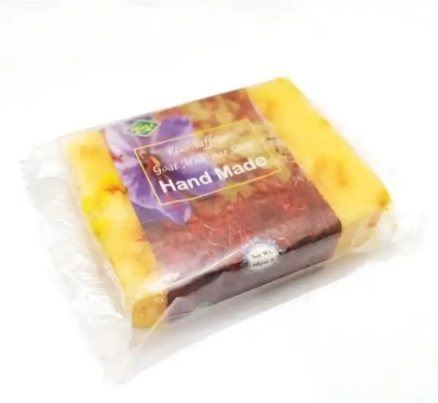 Picture of Zafran Saffron Goat Milk Bar Soap 100g - Multicolor,