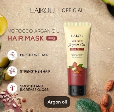 Picture of LAIKOU Morocco Argon Oil Hair Mask- 100g - 