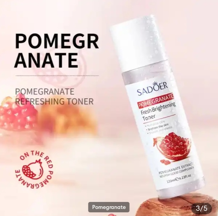 Picture of SADOER Pomigranate Hydration, Brighten Toner-120ml - 