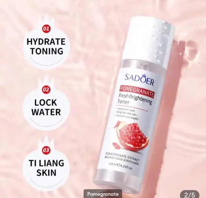 Picture of SADOER Pomigranate Hydration, Brighten Toner-120ml - 
