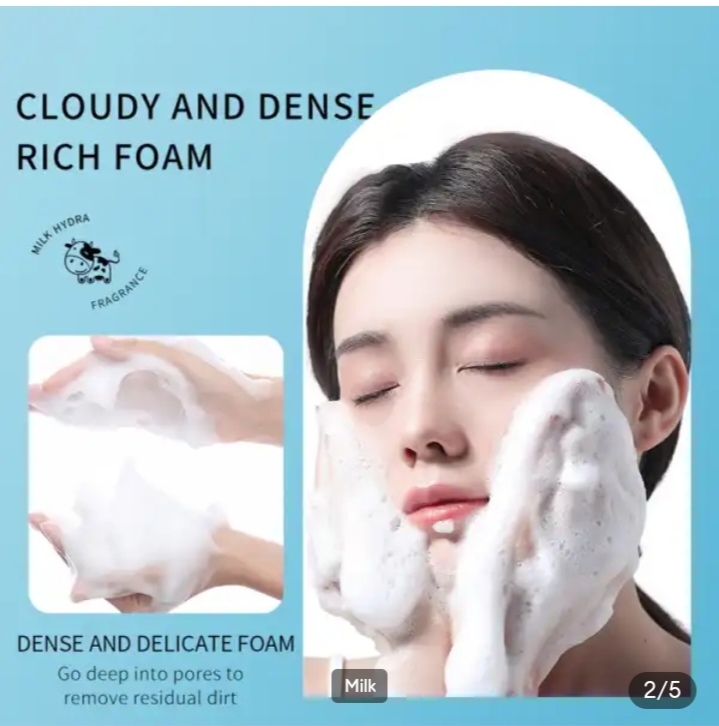 Picture of Rorec Milk Clear Deep Cleansing Facial Cleanser-100g - 