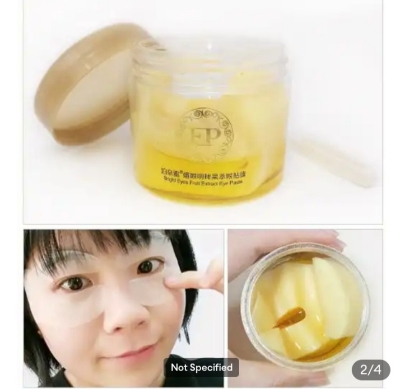 Picture of BIOAQUA Bright Eyes Fruit Extracted Eye Paste Eye Mask- 60pcs - 