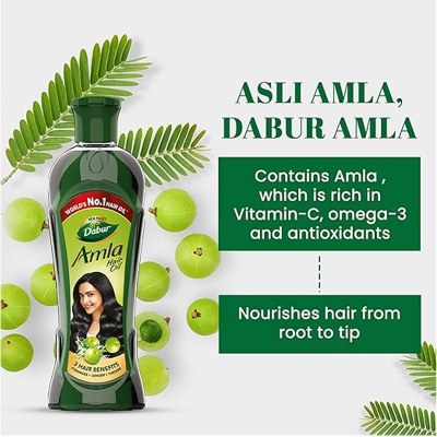 Picture of Dabur Amla Hair Oil - for Strong , Long and Thick Hair 275ml INDIA