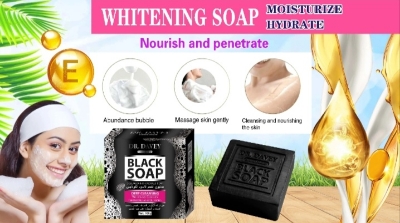 Picture of DR. DAVEY Deep Cleansing Whitning Complex Black Soap-100g - Others