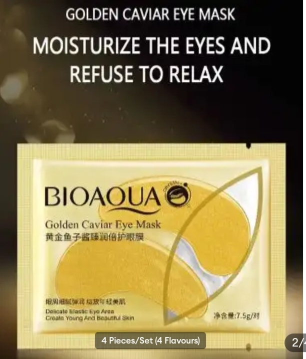 Picture of Bioaqua -Eye Patches Sheet Eye Pads For Dark 4Pcs Set - 