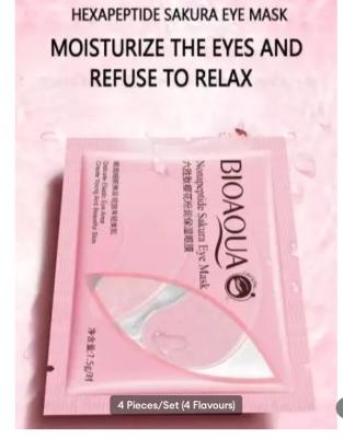 Picture of Bioaqua -Eye Patches Sheet Eye Pads For Dark 4Pcs Set - 