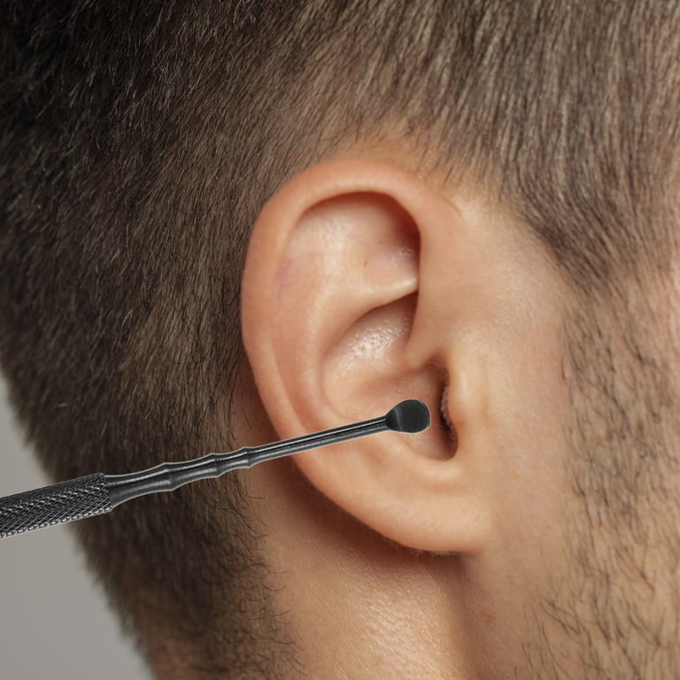 Picture of 8 Pcs/Set Push Pull Ear Pick Stanless Steel Ear Pick Set Ear Wax Removal Kit - 