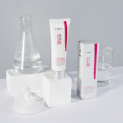 Picture of LAIKOU White Skin Fade Facial Foam Cleanser- 80g - White,Fresh