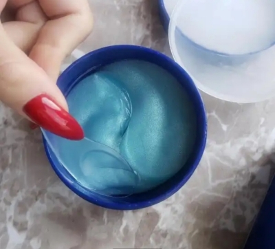 Picture of BIOAQUA Blue Copper Peptide Essence eye mask- 60 pcs - 