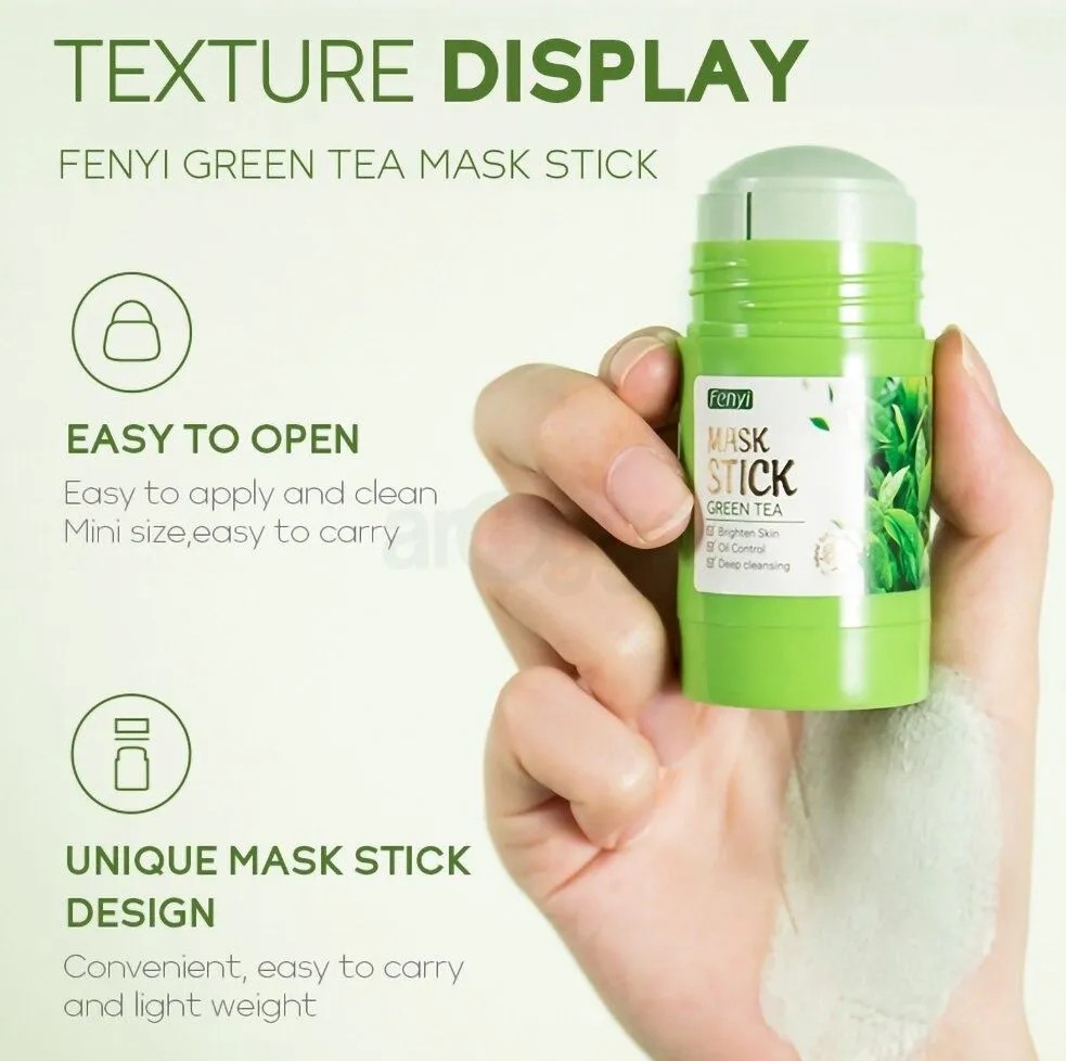 Picture of Fenyi Green Tea Deep Cleansing Oil Control Mask Stick- 40g - 