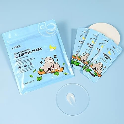 Picture of Laikou 5 Pcs/Set Skin Rejuvenation & Repairing Sleeping Mask- 3g/Each - 