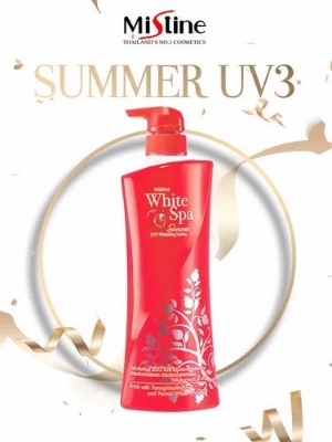 Picture of Misline White Spa Pomegranate Summer UV3 Whitning Lotion- 400ml - 
