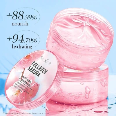Picture of SADOER Collagen Sakura Moisturizing & Hydrating Soothing Gel- 300g - 