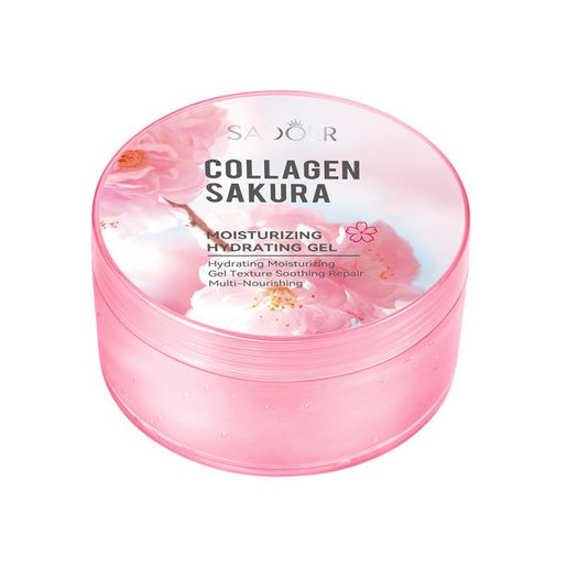 Picture of SADOER Collagen Sakura Moisturizing & Hydrating Soothing Gel- 300g - 