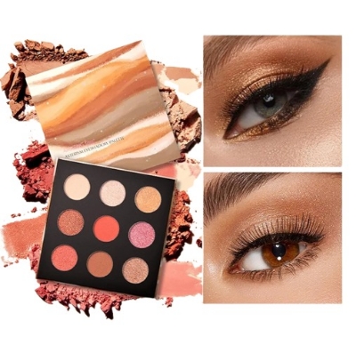 Picture of Fenyi 9 Colors Amazing Time Asterism Eyeshadow Palette - 