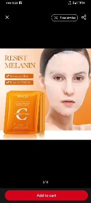 Picture of BIOAQUA Anti-Aging, Moisturizing Smooth Skin Skin Care Face Sheet Masks- 6 Pcs Combo - 