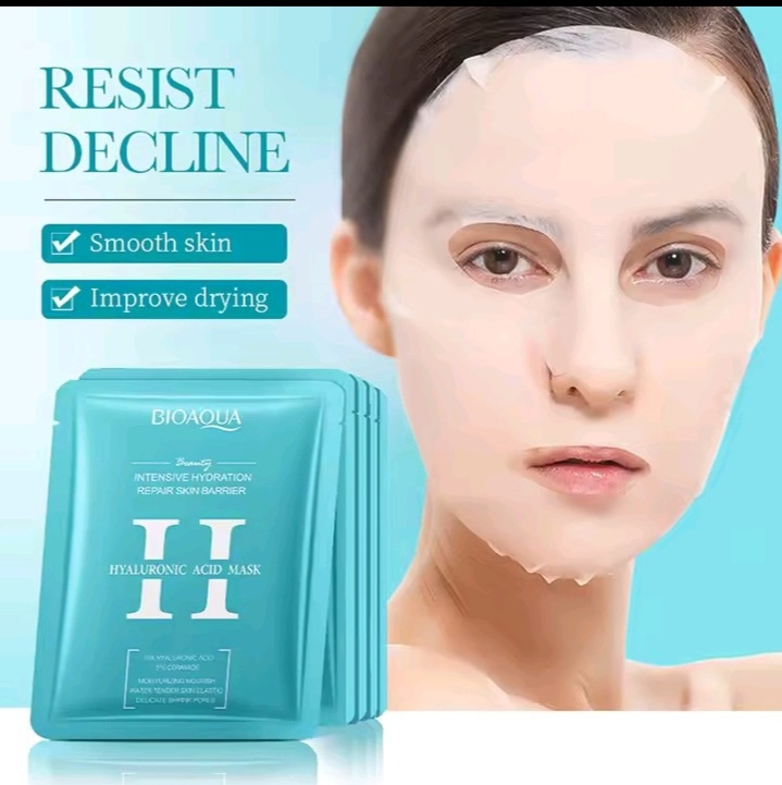 Picture of BIOAQUA Anti-Aging, Moisturizing Smooth Skin Skin Care Face Sheet Masks- 6 Pcs Combo - 