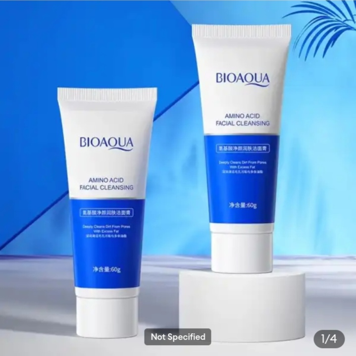 Picture of BIOAQUA Amino Acid Deep Cleansing Face Cleanser- 60g - 