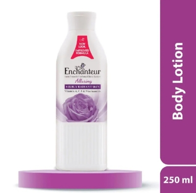 Picture of Enchanteur Satin Smooth Perfumed Alluring Lotion- 250ml - 