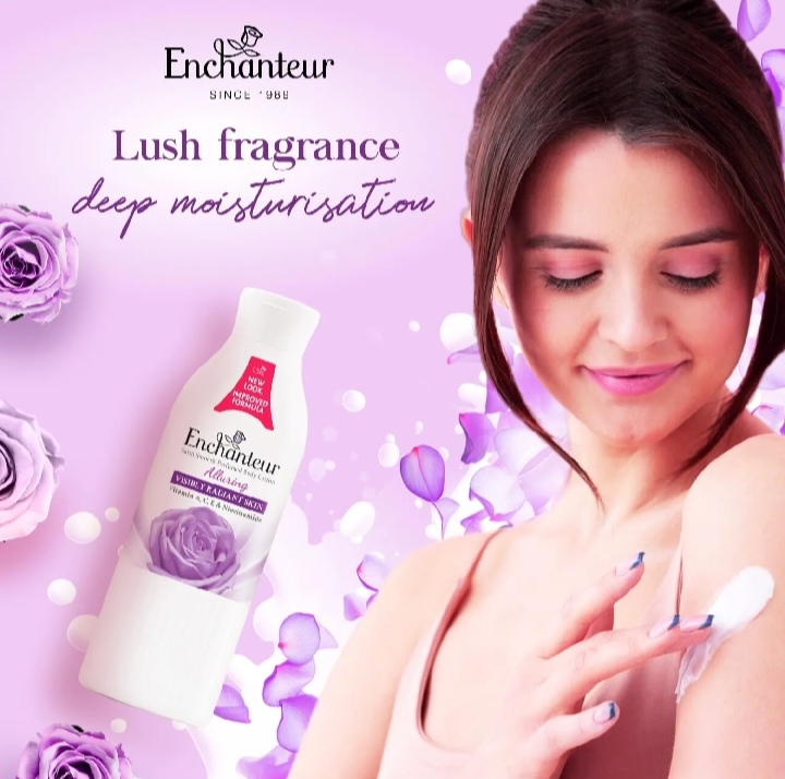 Picture of Enchanteur Satin Smooth Perfumed Alluring Lotion- 250ml - 