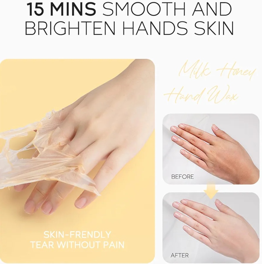 Picture of LAIKOU Milk Honey Exfoliating Hand Wax- 50g - 