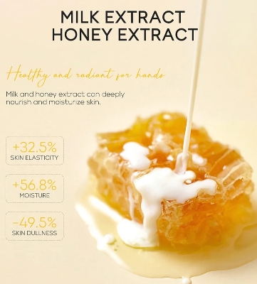 Picture of LAIKOU Milk Honey Exfoliating Hand Wax- 50g - 