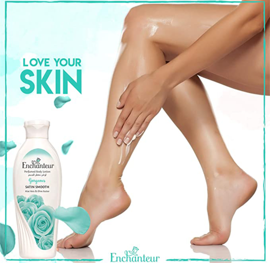 Picture of Enchanteur Satin Smooth Perfumed Gorgeous Lotion- 250ml - 