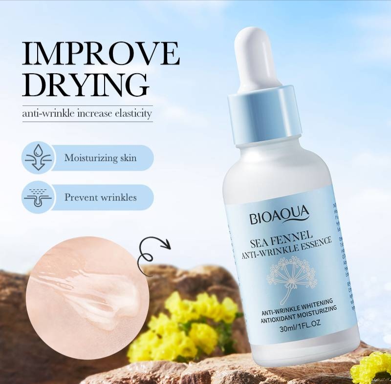 Picture of BIOAQUA Sea Fennel Hyaluronic Acid Anti-Wrinkle Essence- 30ml - 