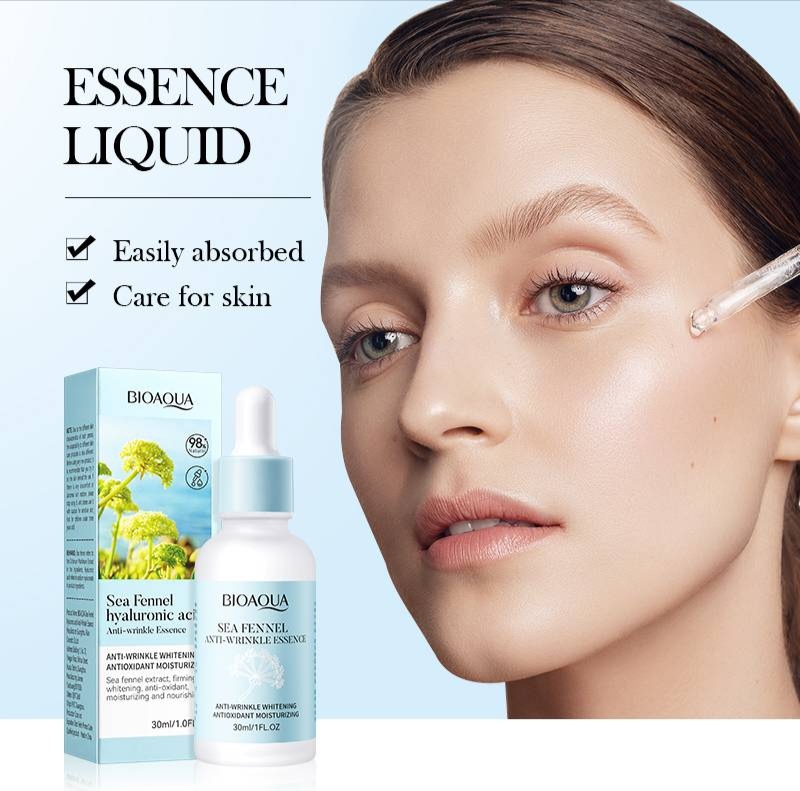 Picture of BIOAQUA Sea Fennel Hyaluronic Acid Anti-Wrinkle Essence- 30ml - 