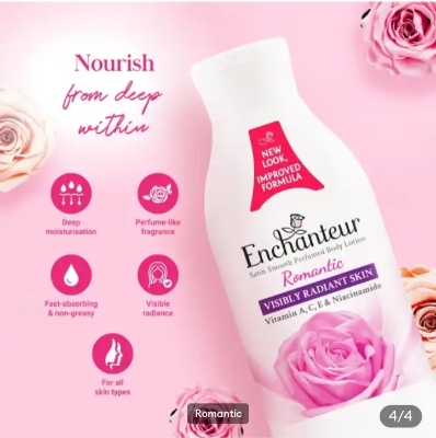 Picture of Enchanteur Satin Smooth Perfumed Romantic Lotion- 250ml - 