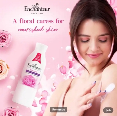 Picture of Enchanteur Satin Smooth Perfumed Romantic Lotion- 250ml - 