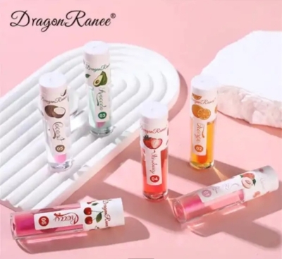 Picture of Dragon Ranee Moisturizing Fruit Lip Oil Set- 1.8gX3 Pcs - 
