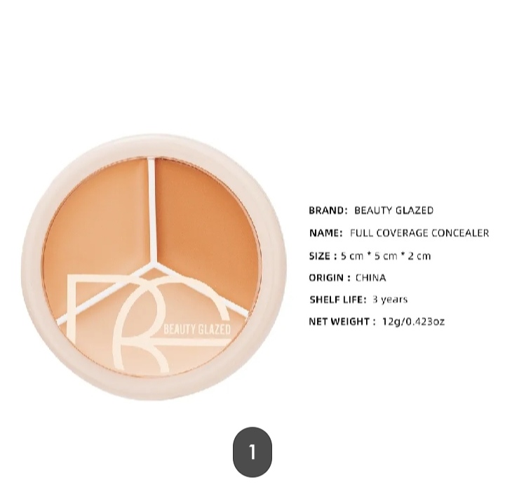 Picture of Beauty Glazed Full Coverage Concealer- 12g (401) - 