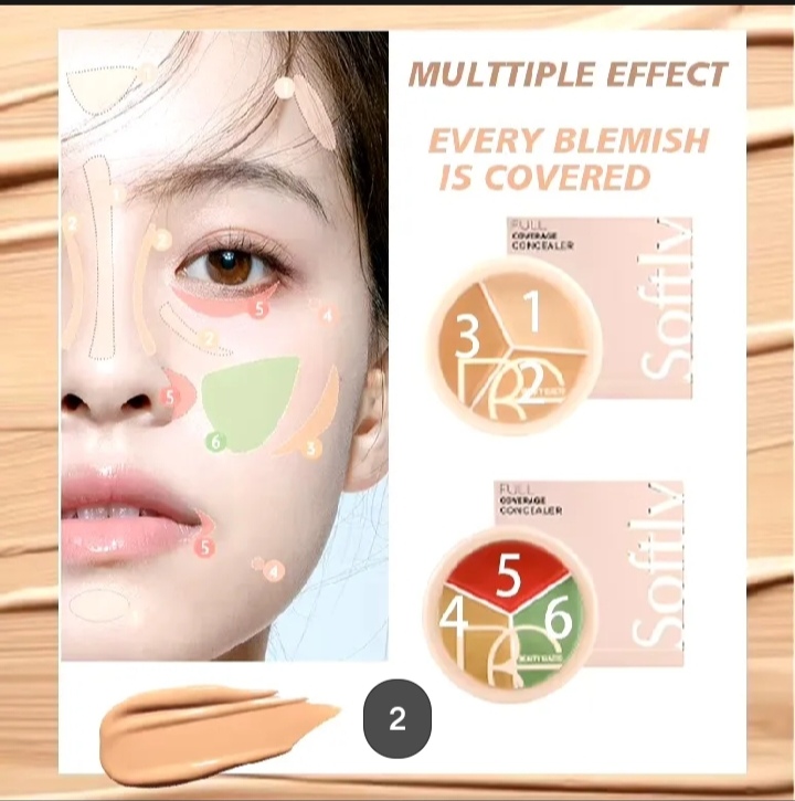 Picture of Beauty Glazed Full Coverage Concealer- 12g (401) - 