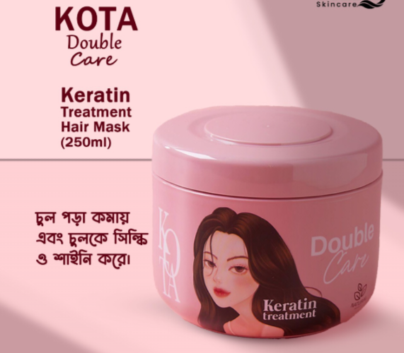 Picture of Kota Cosmetics Keratin Treatment Double Care Hair Mask- 250ml - 