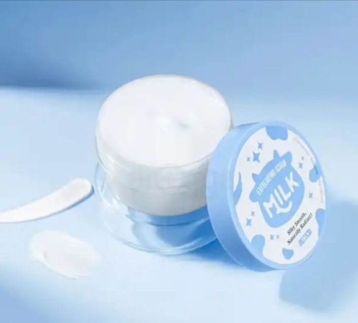 Picture of LAIKOU Milk Extracted Silky Smooth & Naturally Radiant Exfoliating Scrub- 90g - 