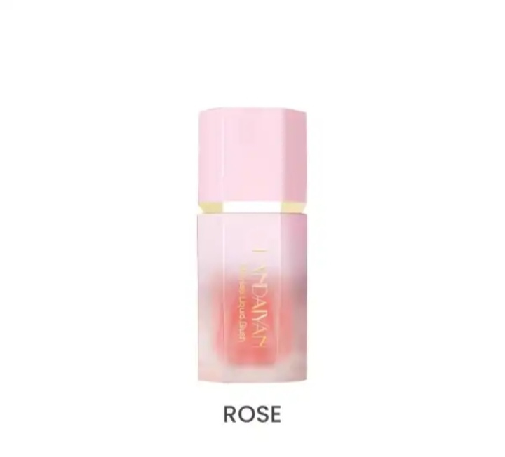 Picture of HANDAIYAN Mousse Liquid Blush with Fine Glitter- #2 Rose - 