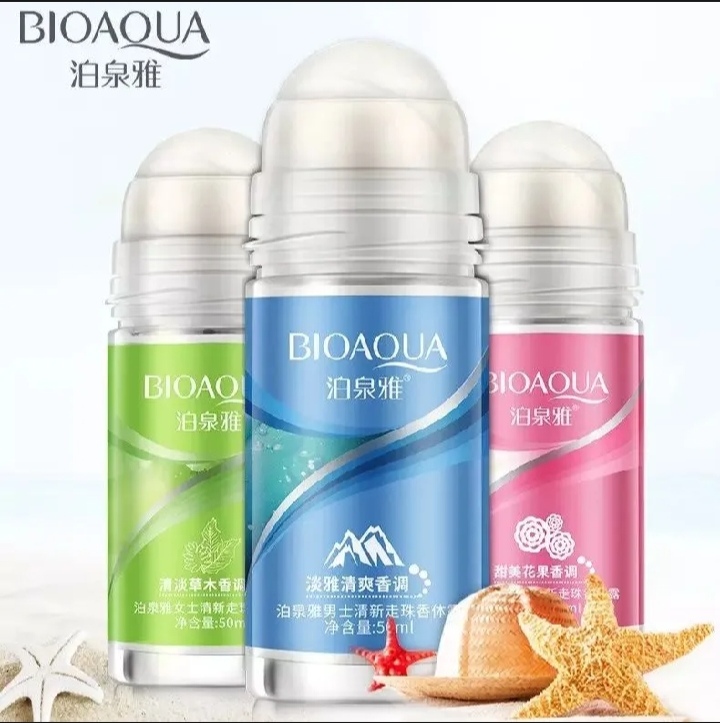 Picture of BIOAQUA Organic Natural Underarm Solid Deodorant antiperspirant perfume for - 50ml - 