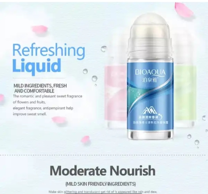 Picture of BIOAQUA Organic Natural Underarm Solid Deodorant antiperspirant perfume for - 50ml - 