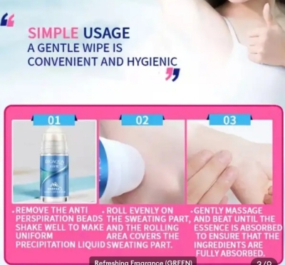 Picture of BIOAQUA Organic Natural Underarm Solid Deodorant antiperspirant perfume for - 50ml - 