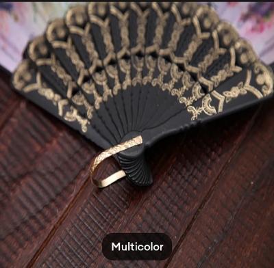 Picture of Folding Fan 1PC Lace Hand Held Folding Fan Dance Party Wedding Decor Fan Chinese Hand Fan - 