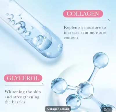 Picture of SADOER Collagen Sakura Moisturizing Tender Skin Face Sheet Mask- 25g - 