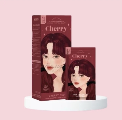 Picture of Kota Cosmetics Hair Color Cream Cherry (Cherry Red)-100ml - 