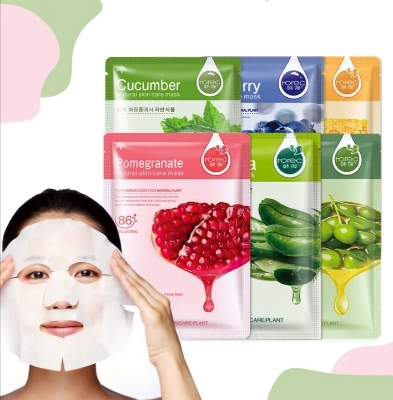 Picture of Hchana Moisturizing & Smooth Skin Facial Sheet Mask- 25g - 