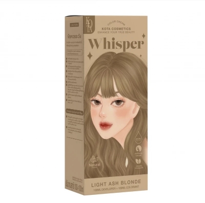 Picture of Kota Cosmetics Hair Color Cream Whisper- Light Ash-100ml - 