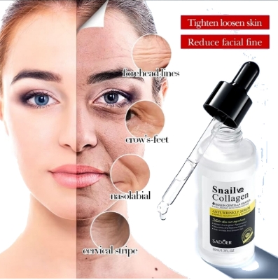 Picture of SADOER Snail Collagen Bosein Centella Asiatica Hyaluronic Acid Niacinamide Anti Wrinkle Serum- 50ml - 